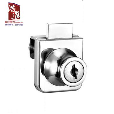 China Cupboard Zinc Alloy Cabinet Door Metal Furniture Door Lock Glass Lock 407 for sale