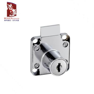 China Furniture Security Hardware Desk Drawer Desk Lock Safe Key Zinc Alloys Computer Desk Security Drawer Lock For Sale for sale