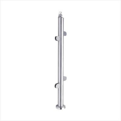 China Modern Stainless Steel Post For Glass Fence Railing Made In China Factory for sale