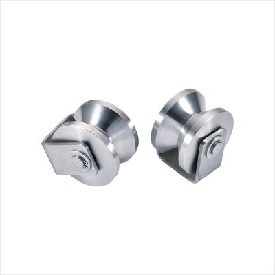 China Modern Design Manufacturer Supply 304 Heavy Duty Track Wheel Stainless Steel Caster Rail Wheel Pulley Made in China for sale