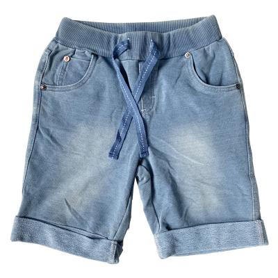 China Wholesale Branded Polyester / Cotton Kids Girls Clothes Running Lot Oversized Jeans Shorts for sale