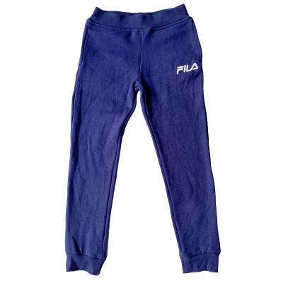 China Anti-pilling Boys Branded Wholesale Girls Children Clothing Stock Lot Surplus Sweatpants for sale