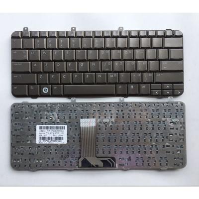 China Wireless US English Keyboard For HP DV3 DV3-1000 DV3-1100 DV3-1200 Brown Keyboard US Layout for sale