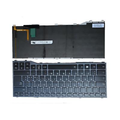 China Siakoocty wireless keyboard GRAY FRAME NC05006-B305 BLACK backlit computer CP724507-01 00010 for Fujitsu Siemens Lifebook t937 t938 cp724505-01 for sale