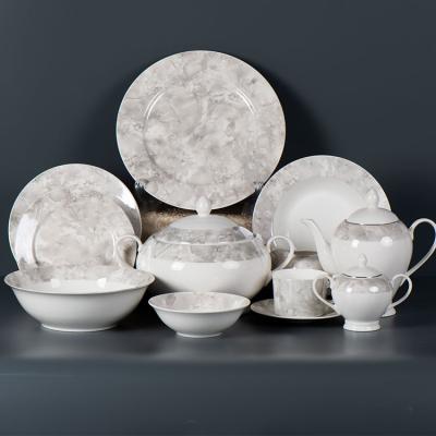 China Cheap Viable Wholesale Royal Housewares Dinnerware Set European Dinnerware Sets for sale