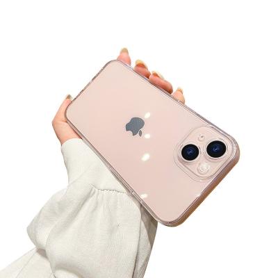 China Para celular phone case new tpu phone cover case bulk empty clear cheap shockproof housings for Iphone 13 12 mini es 2 3 for sale