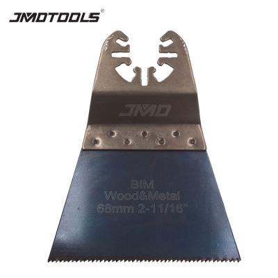 China BIM Bi 5PC (M42) 68mm Metal Quick Release Oscillating Saw Blades For Aluminum Softwood Plastic And No-ferrous Metal for sale