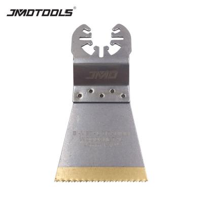 China BIM Bi Metal (M42) 45mm TIN Coated Titanium Oscillating Wood Tool Saw Blade Cutting for sale