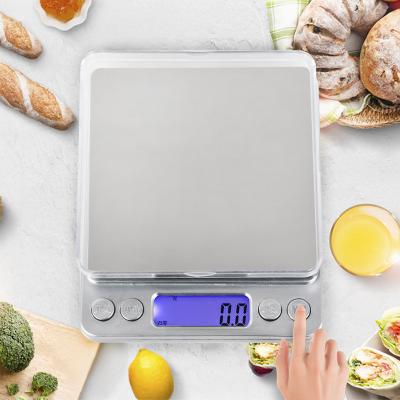 China With Scale Tray Xushen Nutritional Facts Display 5 Kg Digital Electronic Kitchen Kitchen Pocket Scale For Weight Loss for sale