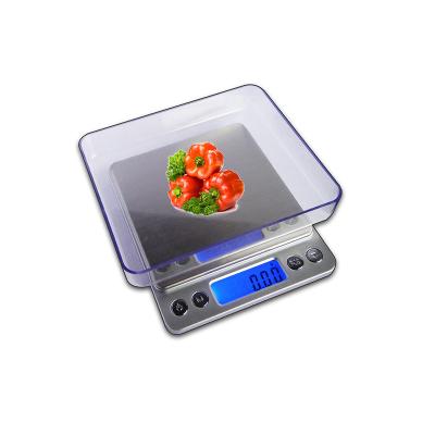 China With Scale Tray Xushen Mini Kitchen Scale 1000g 2000g 3000g 500g 0.1g 0.01g Mini Pocket Digital Bowling Kitchen Scale for sale