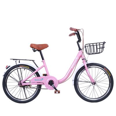 China Popular City Bike 6 Speed ​​26 Inch Frame Carbon Steel Frame Bicycle F Clamp R Band Brake R Band Brake Adult Bike for sale