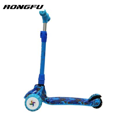 China Hot Selling Youth Scooter Rear Brake 3 In 1 Children Scooter 3 Wheels PP Scooter Boards For Kids for sale