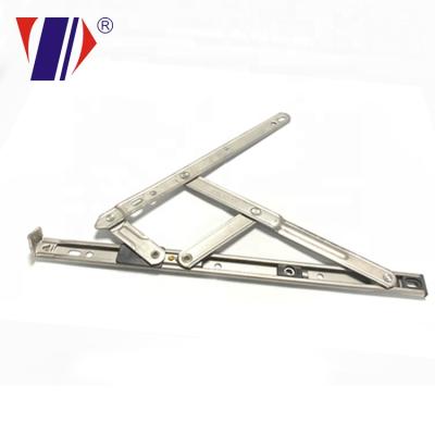 China 304 Stainless Steel Industrial Two Bars Friction Stay Arm Window Hinges for sale