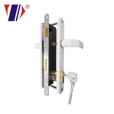 China PVC Casement Door PVC Main Door Lock With Interior Pull Handle Building Materials Door Handles for sale