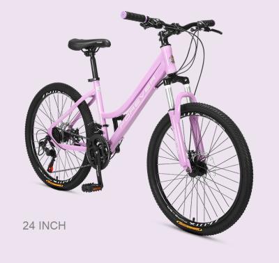 China New Products Hot Sale 21 Speed ​​Disc Brake Carbon Steel Frame Kids Mountain Forever 24 Inch Bikes for sale