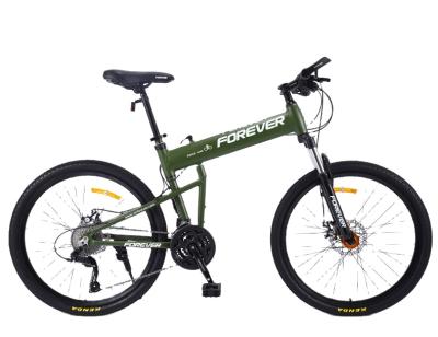 China High Quality Brand Aluminum Alloy Forever Green Color 26 Inch 30 Speed ​​Mountain Folding Folding Bicycle for sale