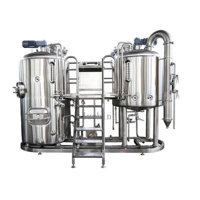 China Hotels Beer Brewing Equipment German Standard Beer Making Equipment for sale