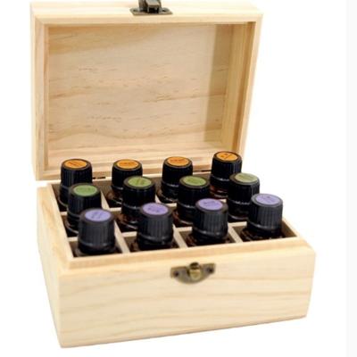 China Customized Handmade Logo Wooden Box Essential Oil Bottle Packaging Boxes for sale