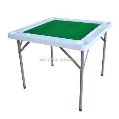 China Lightweight Lightweight Outdoor Furniture Wholesale Folding Plastic Mahjong Table for sale