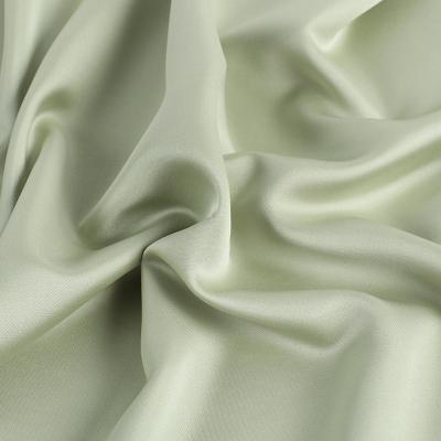 China 2022 Modes Shiny Rayon Satin Polyester Filament Triacetic Acid Imitation Shirt Suit Cheongsam Fabric for sale