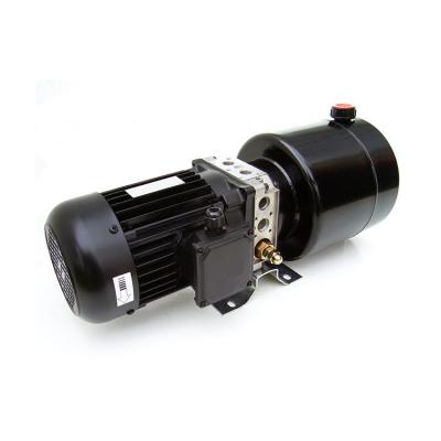 China Construction Small 24v 24 Volt Hydraulic Power Units For Car Tail Life Dump Truck for sale