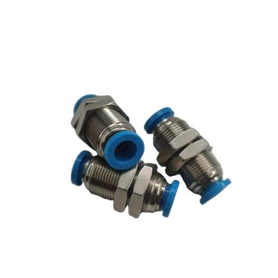 China Building Material Shops Pneumatic Fittings Zinc Fittings  PM ZPM  Pneumatic One Touch Push-in Fittings  Air Tube Hose connector for sale