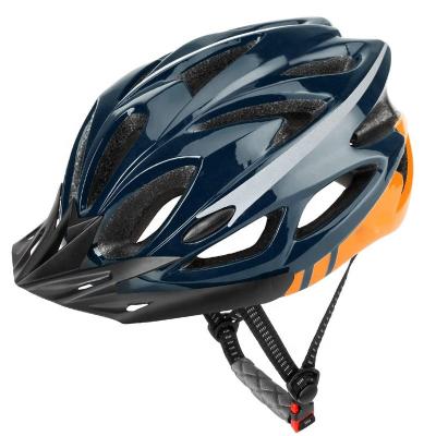 China Lightweight Adult Men Women Bike Helmet Mountain Road Bicycle Helmet With Spare Pads And Detachable Sun Visor for sale