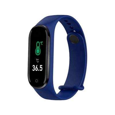 China Heart Rate Body Temperature Monitor M4 Pro Wholesale Smart Band GPS Navigation Touch Screen Smart Bracelet for sale