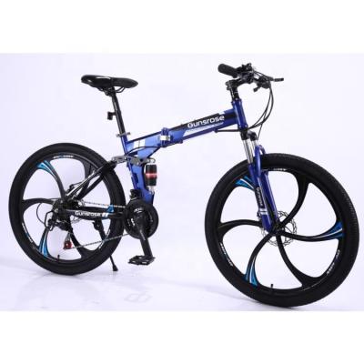 China Wholesale Tianjin bicycle factory folding bicycle hot sale steel front suspension mountainbike mtb bicycle for sale