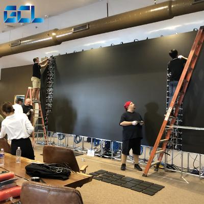 China Indoor TV GCL LED Wall P0.9 LED Poster Display Manufacturer Pixel Pitch 0.9mm LED Screen for sale