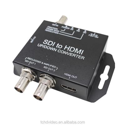 China 3G-SDI zu HDMI Video Converter Scaler mit 2 SDI-Loop durch Auflösung 1920x1080P60 zu verkaufen