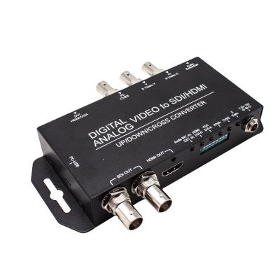 中国 CVBS YPbPr から HDMI SDI アナログ から デジタル ビデオ 変換器 8 チャンネル 販売のため