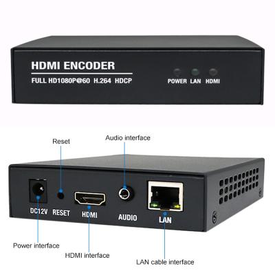 China Quad Band H.264 Encoding Network Protocol Video IP Encoder Decoder for YouTube Facebook for sale