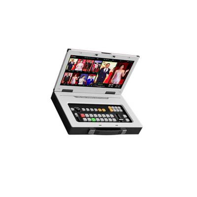 China HD Video Switcher voor Live Streaming 8 Kanalen SDI Mixer Recorder 1080p Te koop