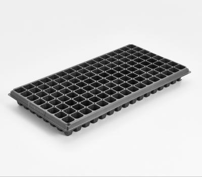 China For Vegetables 128 Cell Seedling Tray Transplanter Biodegradable Plastic Seedling Germination Rice Seed Tray Nursery for sale