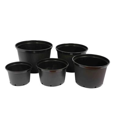 China Modern 7 Gallon 25L 410 x 320 x 275mm Grow Pot Mult Size 1 5 15 Gallon Plastic Pots for sale