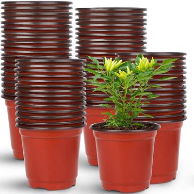 China Modern Flower Pots Supplier Product Double Color Flower Pots OEM ODM Raise Factory Flower Pots for sale