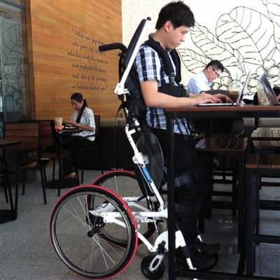 China Wheelchair Manual & Power Stand Up Pegasus Semi Automatic Manual Standing Wheelchair for sale