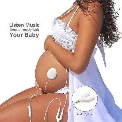 China Earphone belly tunes prenatal belly speaker play music to baby inside womb baby bump headphones for sale