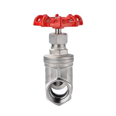 Chine Factory price 304 316 flange sluice gate valve wearable with prices à vendre