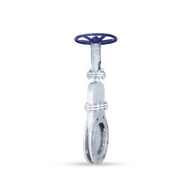 China Industrial SS304 SS316 Stainless Steel Manual Knife Gate Valve for sale