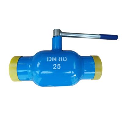 China Hot sale hand lever/gear actuated DN15~DN250 carbon steel plastic sealing welded ball valve zu verkaufen