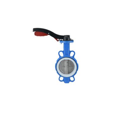 China Ptfe butterfly valve cast iron wafer type butterfly valve zu verkaufen