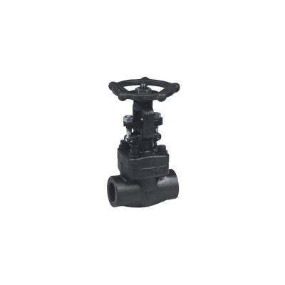 China China Factory Socket Weld SW A105 Forged Steel Manual Handwheel Globe Valve for sale