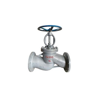 China ANSI PN 16 Cast Steel Carbon Steel Flanged Water Globe Valve zu verkaufen