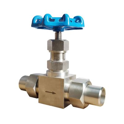 China 304Stainless steel female connection Needle gauge stop valve globe valve for pressure gauge304 for sale