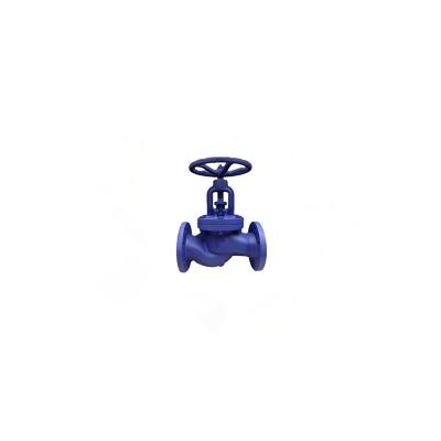 China DIN3356 DIN 3202 Flanged endcast Iron bellows globe valve for sale