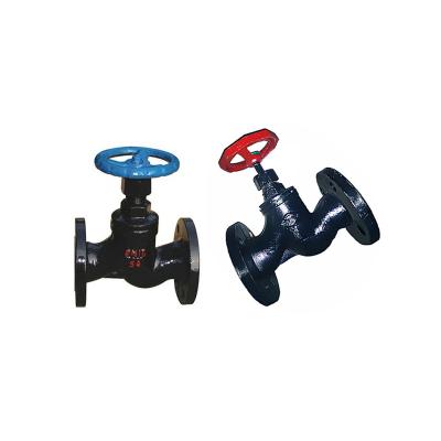 China Cast Iron globe valve pn16 PN40 flange globe valve 	Cast Globe Valve General, Water, Oil and Gas processing zu verkaufen