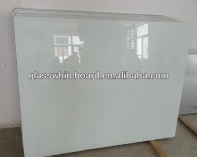 China Tempered glass-glass display board for sale