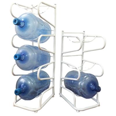 China Warehouse Rack Display Water Bottle Rack Contemporary 4 Layer Wire Water Rack Recyclable Metal Rack 5 Gallon Warehouse Rack Customized for sale